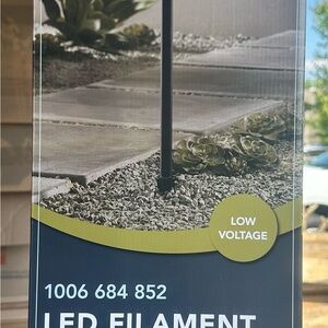 LED Filament Pathway Light